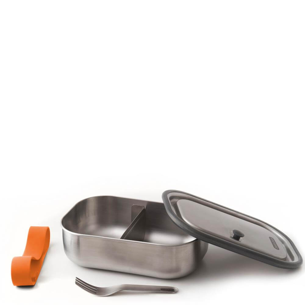 Black & Blum Orange Stainless Steel Lunch Box